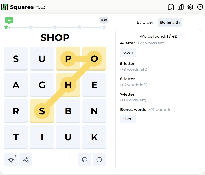 squares