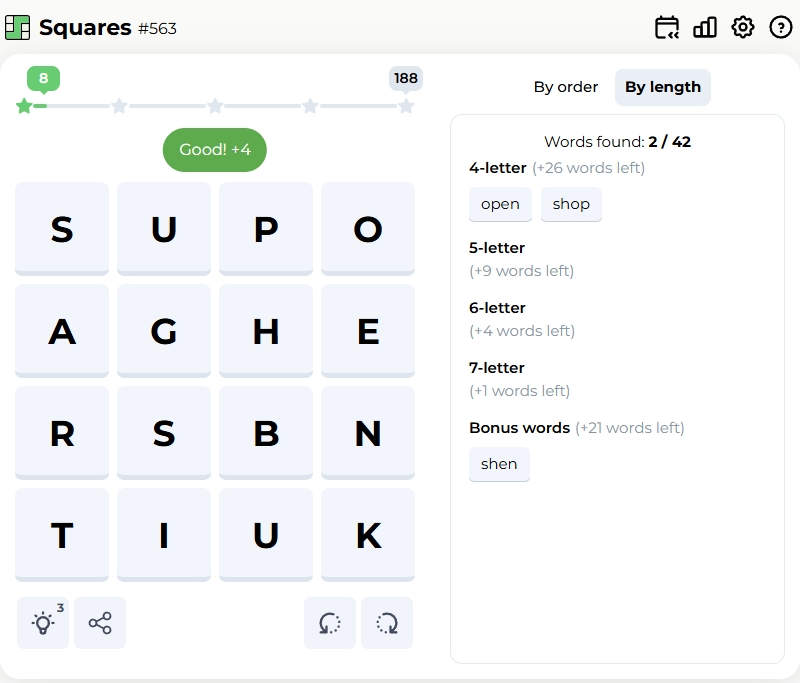 squares