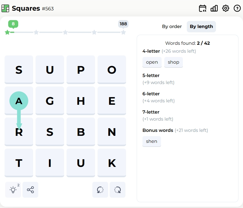 squares
